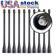 10x UHF Antenna For IC-F4 F43 F44 F26 F4101 F4001 F4002 F4003 F4021 F4011 Radio