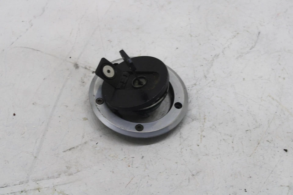 00-07 KAWASAKI NINJA ZX6 ZX6J OEM FUEL TANK GAS CAP WITH KEY F5 - Image 3 of 4