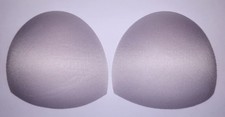 Bra Pads Inserts Size M White Foam Padding for Tops, Swimwear, Dresses, Bras