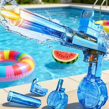 Electric Water Gun Toy for Kid Adult Water Blaster Automatic Watergun Long Range