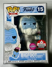 Funko Pop! Bigfoot Snowy 15 Flocked 2018 Canadian Convention Vinyl New In Box