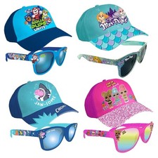 Children's Summer Cap and Sunglasses UV protection for Holiday - Choose Design