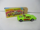 Matchbox Lesney Superfast SF62 Cougar Dragster- BRIGHT LIME, "RAT ROD", box