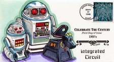 WWLF US COLLINS CACHET FDC CELEBRATE THE CENTURY CTC 3188j  INTEGRATED CIRCUITS
