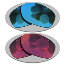 Sky Blue&Midnight Sun Lenses Replacement For-Oakley Pit Bull Polarized