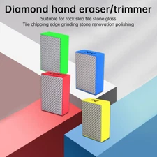 60-400 Grit Diamond Hand Polishing Pads Tile Grinding Block Marble Sanding Disc