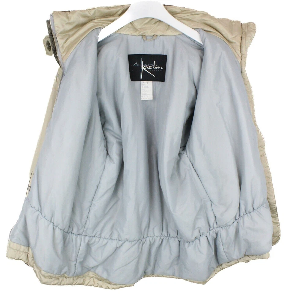 STEFAN KAELIN Jacket Women's (EU) 38 Waisted Vintage Look Patterned Nylon Blend - Image 4 of 4