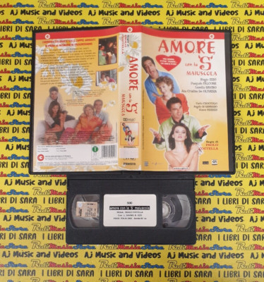 VHS film AMORE CON LA S MAIUSCOLA 2002 biagio izzo CECCHI GORI PNN5010 (F255)