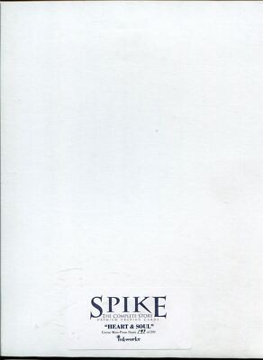 Spike The Complete Story ''''Heart & Soul'''' ungeschnittenes Mini-Pressesheet Ltd/299
