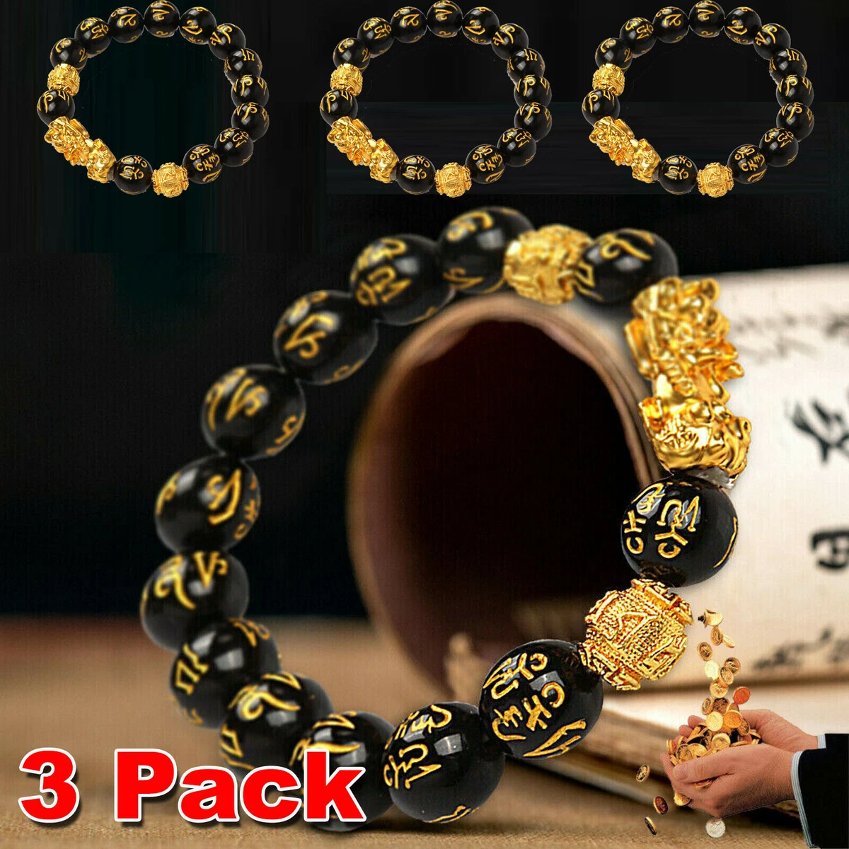 Pi yao obsidian wealth bracelet online