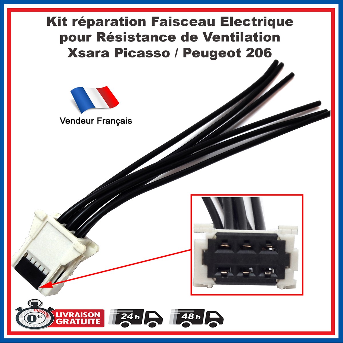 Raccord rapide d'air comprimé avec raccord 10 mm BGS