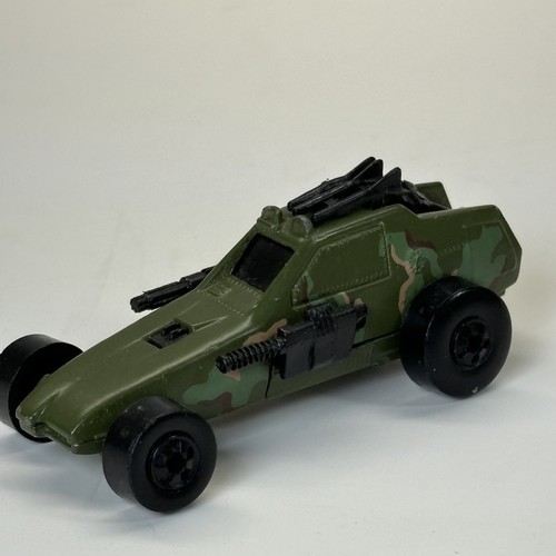 Hot Wheels 1982 US Army Super Cannon Action Command Camouflaged Vehicle Vintage - Picture 5 of 12