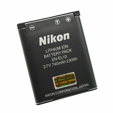 For Nikon EN-EL10 Battery COOLPIX S60 S200 S500 S600 S4000