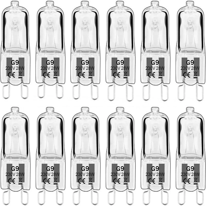 10-20X G9 Halogen Bulbs 25W/28W Warm White Filament Lamp Capsule LED Bulb 230V - Image 4 of 4