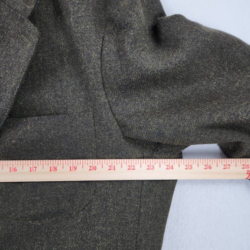 J Crew Jacket Mens Extra Large Green Wool Mohair Blazer Always Vintage Suit - Picture 5 of 18