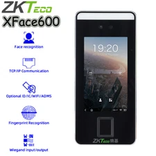 ZKTeco TCP/IP XFace600 Biometric Fingerprint Door Access Time Attendance