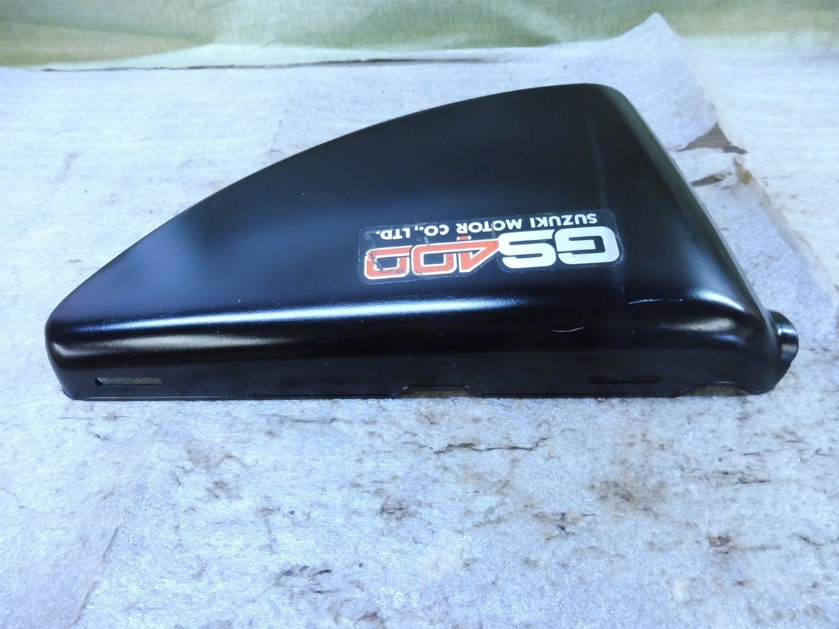 1976-78 Suzuki GS400 GS-400 Left Side Cover #47211-44000 #2 PL103