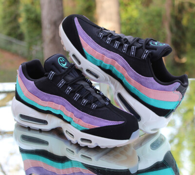 だいずNIKE♡ボア♡フリース♡100 Nike Air Max 95 ND Have A Nike Day Men's Size 8.5 Black Jade