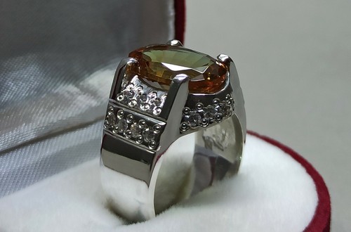 Color Changing Alexandrite Sterling Silver 925 Handmade Women Anniversary Ring - Picture 5 of 12