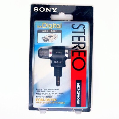 Sony Japan ECM-DS70P Digital Stereo Mikrofon Minidisc tragbar MD Aufnahme