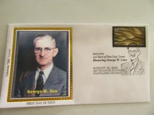 Life Magnified Mushroom Gill Stamp 2023 Fdc Sc#5802n Americover Show-Colorano #1