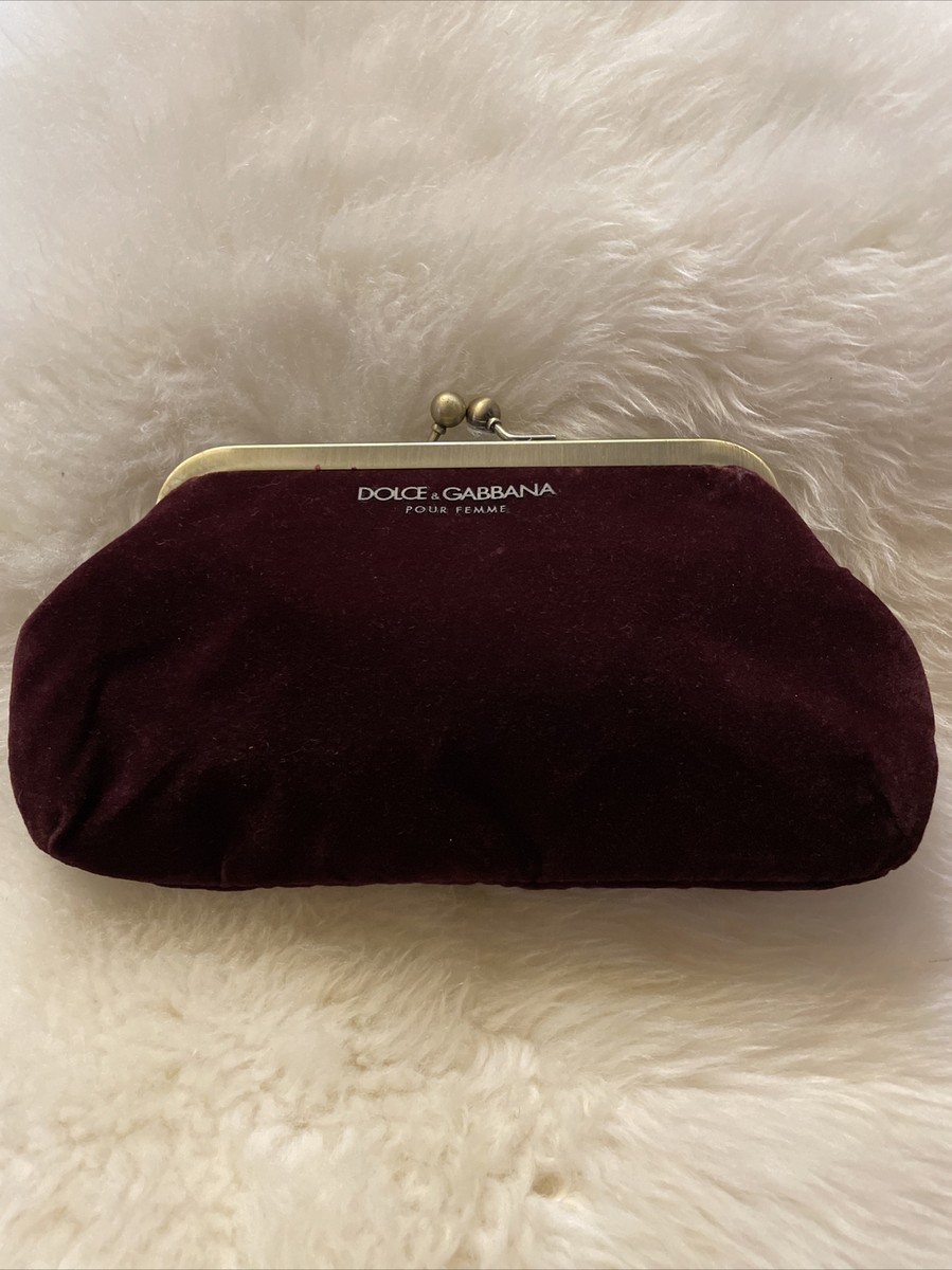【VIP価格】DOLCE & GABBANA Velvet Crystal Clutch Dolce & Gabbana Black Velvet Floral Crystal Clutch Evening