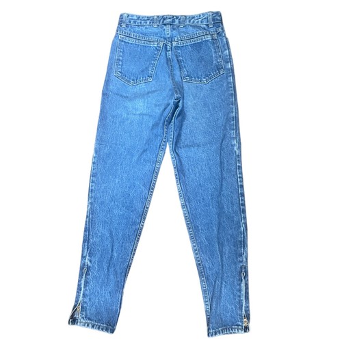 vintage Guess Jeans By Georges Marciano ankle zip size 28 / 26" waist 80s denim - Bild 11 von 12