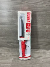 BUBBA BLADE 7" BLADE TAPPERED FLEX FILLET KNIFE O.A 15" FOLDING 440HC BLADE SAFE