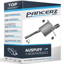 Endschalldämpfer für MERCEDES C SPORTCOUPE CL203 C180 C200 C230 Auspuff