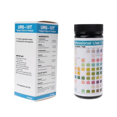100 Strips URS-10T Reagent Urinalysis Strips 10 Parameters Urine Test Strip Hot