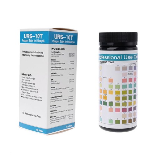URS-10 100strips Urinalysis Reagent Test Paper Urine PH Test Strips - Picture 10 of 10
