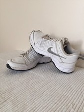 Nike Vintage Retro White Leather Trainers LowTop Tennis Gym Walking  Sneakers 3