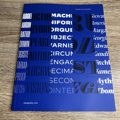 Typography Book: New And Recent Typefaces By Hoefler & Co Eleventh Edition