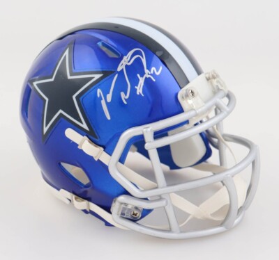 Image Dorance Armstrong image beautiful image beautiful - Dorance Armstrong Signed Dallas Cowboys Mini Helmet (Players ...