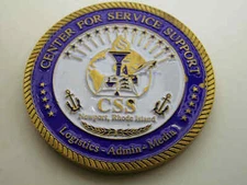 CSS CENTER FOR SERVICE SUPPORT CHALLENGE COIN