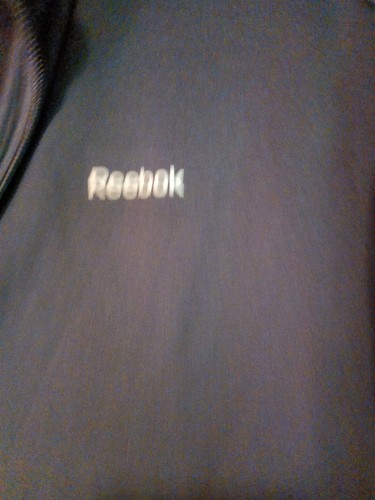 Reebok Womens Medium Long sleeve Zip Up Activewear Jacket Navy Pockets - Picture 3 of 10