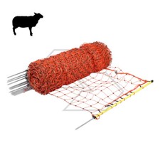 Sheep Fence Netting Electric Grazing 50 m - H 108 cm + 14 Poles in PL