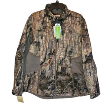 Magellan Womens Camo Realtree Lined Mesa Softshell Jacket Mossy Oak Xxl