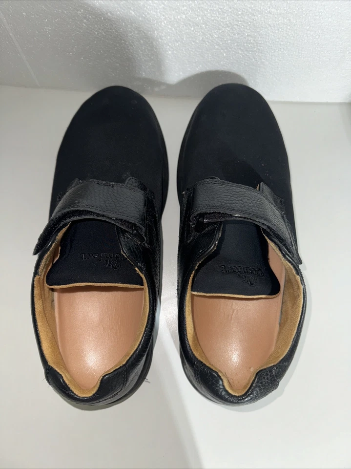 Zapatos para diabéticos de cuero Dr Comfort Brian talla 15 XW con correa ancha plantillas extraíbles Foto 4 de 4