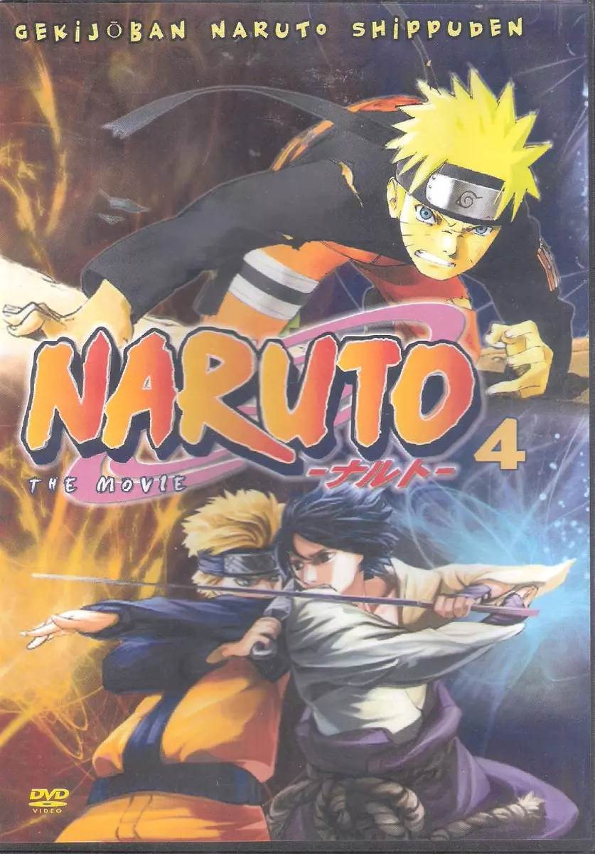 Naruto Movie 4 Anime DVD Gekijoban Naruto Shippuden movie 1 English  Subtitled