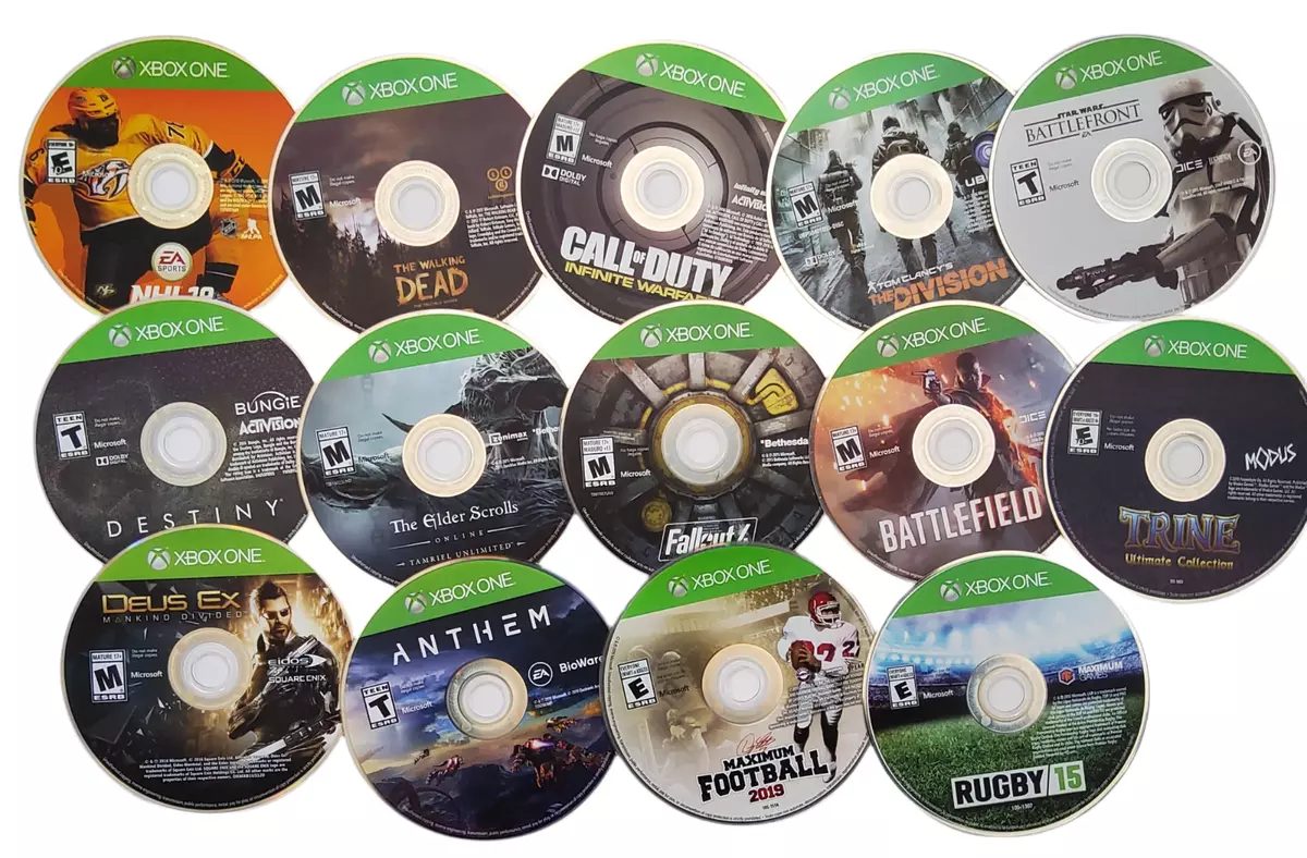 Xbox One Video Games Disc Only Huge Selection You Choose Fast Shipping  Microsoft