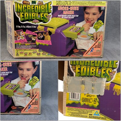 Incredible Edibles Magic Maker 1994 Gross-Eries Toymax Original