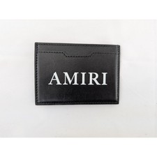 Amiri Q:3 / "Amiri" Card Holder in Black BNWT OS