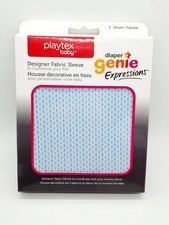 Playtex Diaper Genie Expressions Diaper Pail Fabric Sleeve, Blue