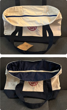 Trader Joe's Canvas Reusable Tote Bag with Zipper