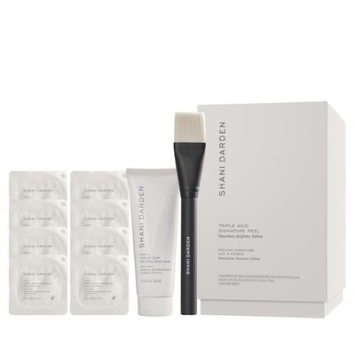 SKIN CARE Triple Acid Peel, 2-Step Exfoliating Face Peel with Mandelic, Lacti...