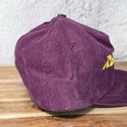 VTG Starline Washington Redskins Corduroy Snapback Hat Maroon Yellow Logo TAIWAN — photo 4