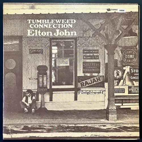 Elton John - Tumbleweed Connection LP (1970 Uni 73096 1st Press Vinyl Record)