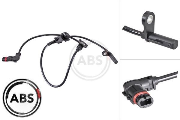 A.B.S. 31707 Sensor FüR Raddrehzahl Abs Sensor Raddrehzahl-image