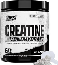 Creatine Monohydrate Powder 60 Servings | Unflavored 5G Micronized Creatine Powd